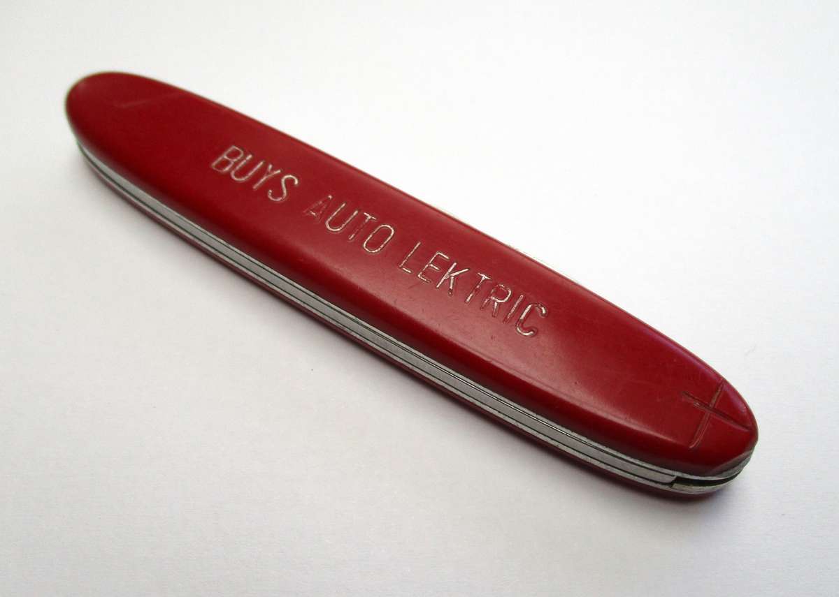 Swiss army knife - Victorinox pocket pal - BUYS AUTO LECTRIC logo