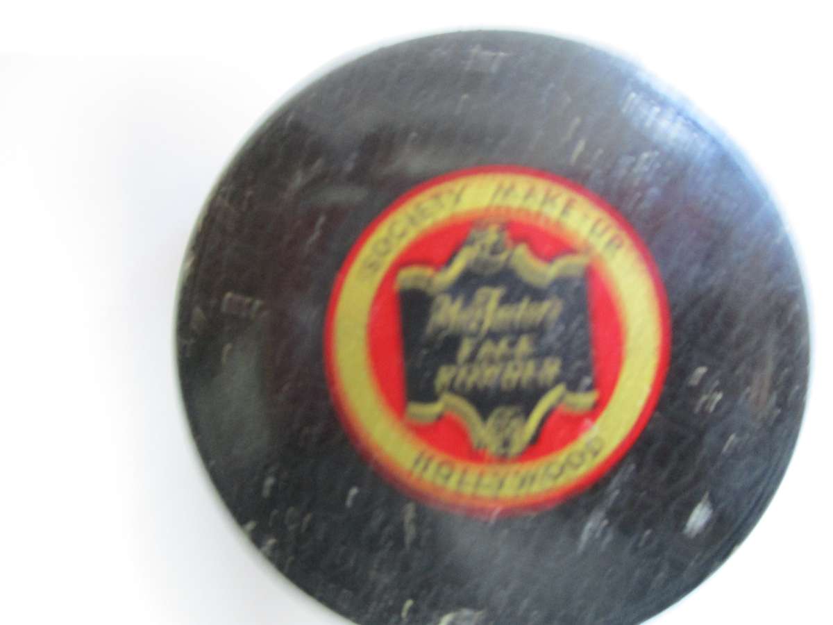 Vintage Make Up Tin - Max Factor's Hollywood Face Powder - Society Make - Up