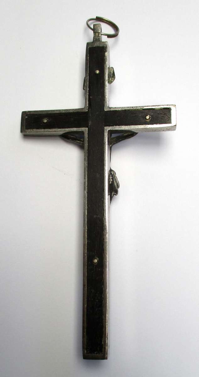 Vintage Crucifix / Catholic Cross - wood and metal
