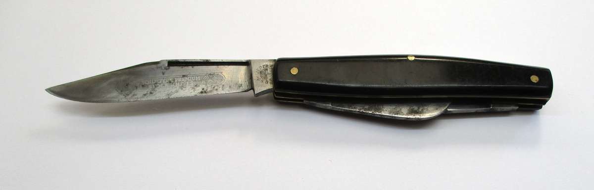 Vintage Carl Schlieper Stockman Folding Knife - Made in Solingen Germany