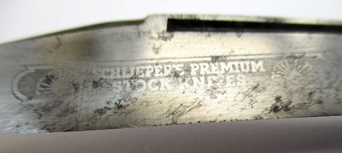 Vintage Carl Schlieper Stockman Folding Knife - Made in Solingen Germany