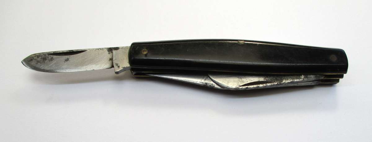 Vintage Carl Schlieper Stockman Folding Knife - Made in Solingen Germany