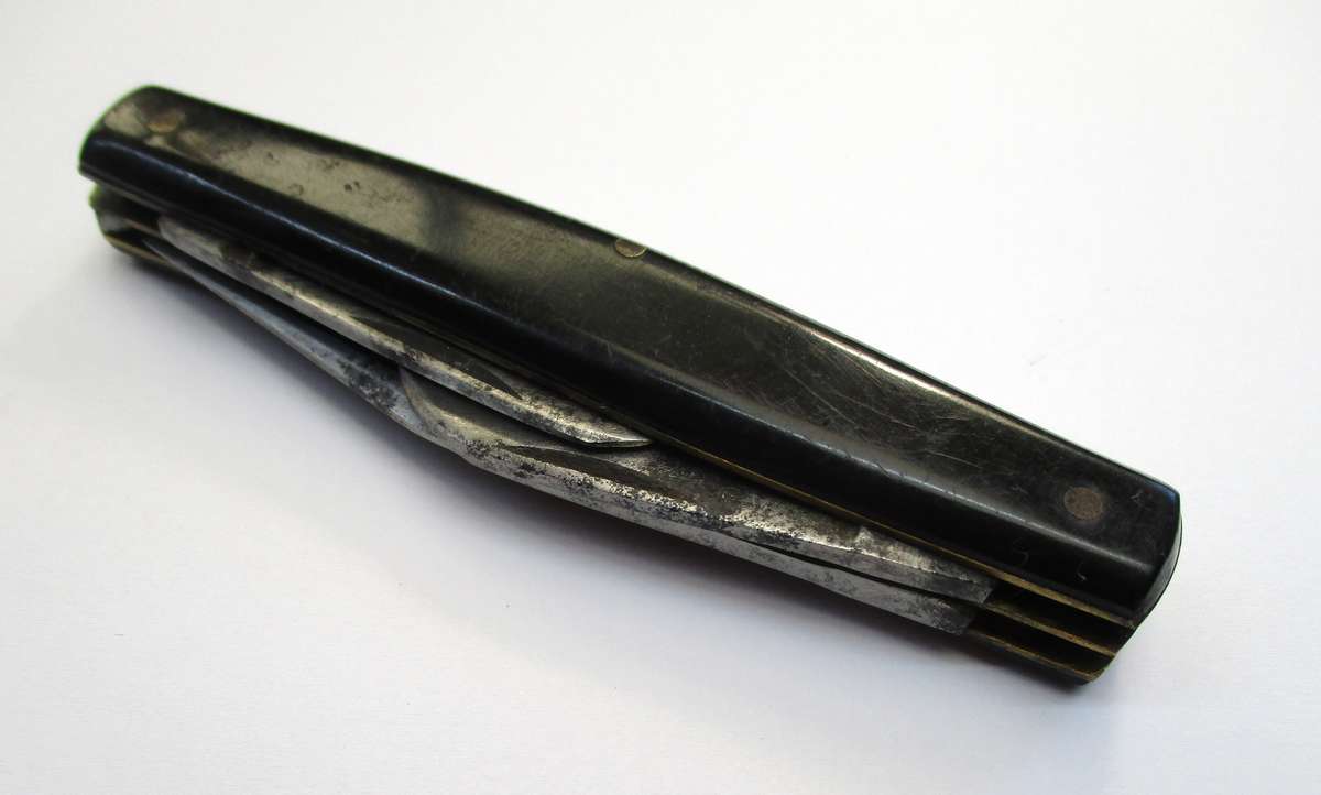 Vintage Carl Schlieper Stockman Folding Knife - Made in Solingen Germany