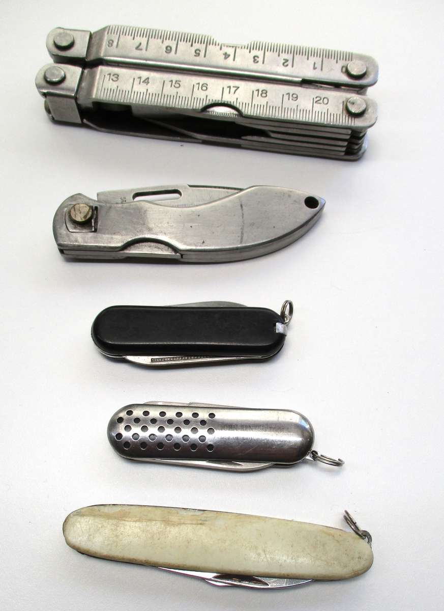 Knife Lot - includes multitool