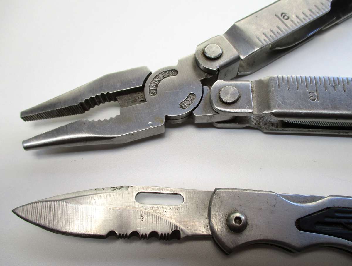 Knife Lot - includes multitool