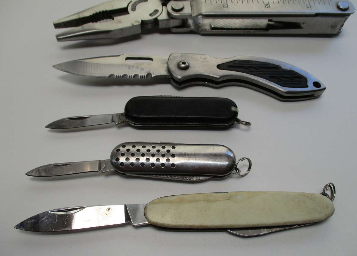Knife Lot - includes multitool