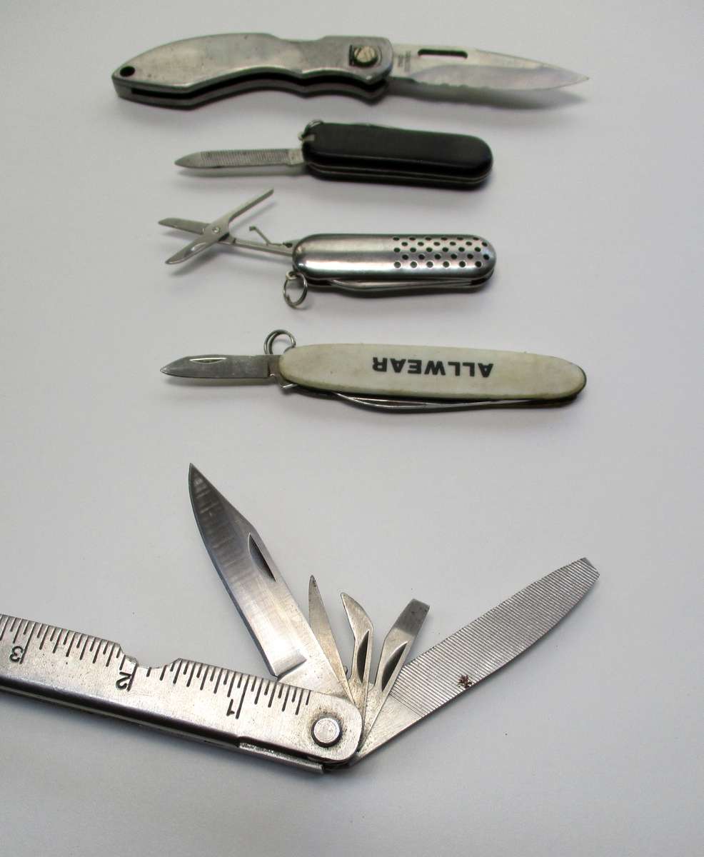 Knife Lot - includes multitool
