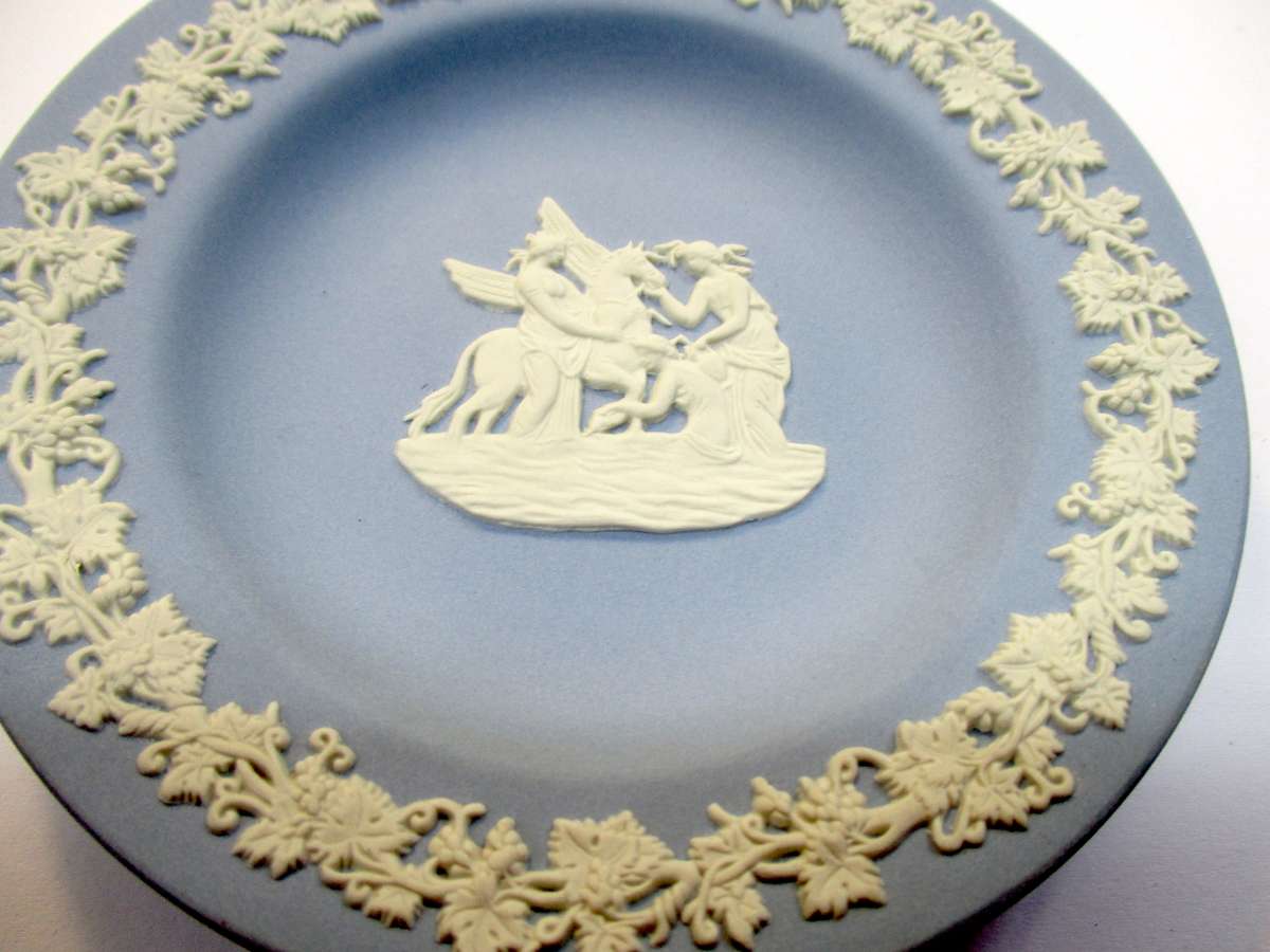 Blue Wedgewood - Greek mythology - Pin dish #2