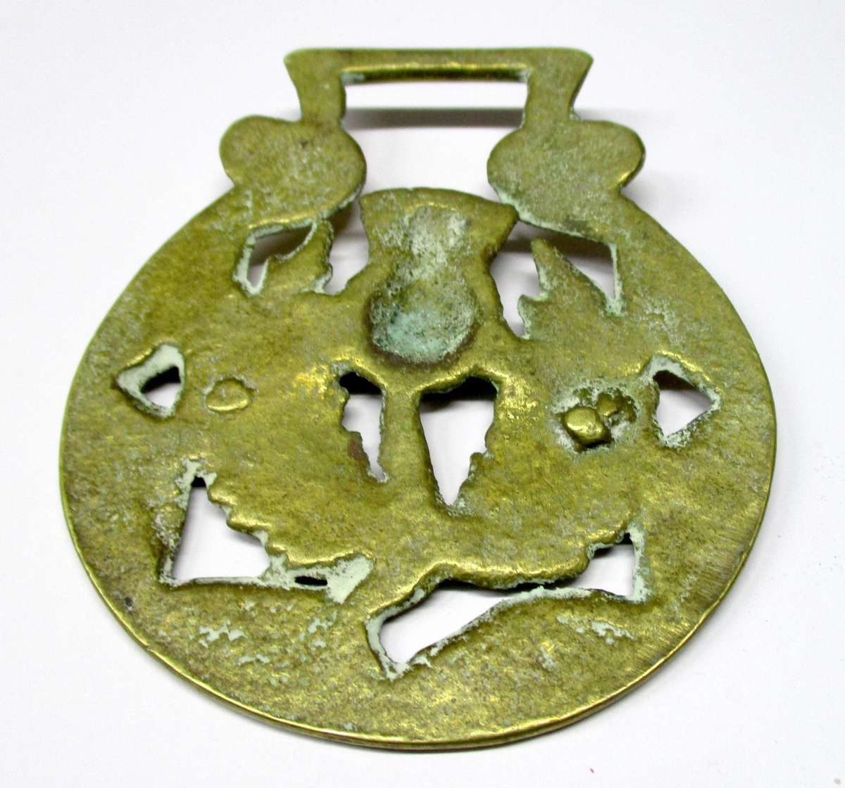 Horse Brass - Thistle, Scotland, 1825-1939