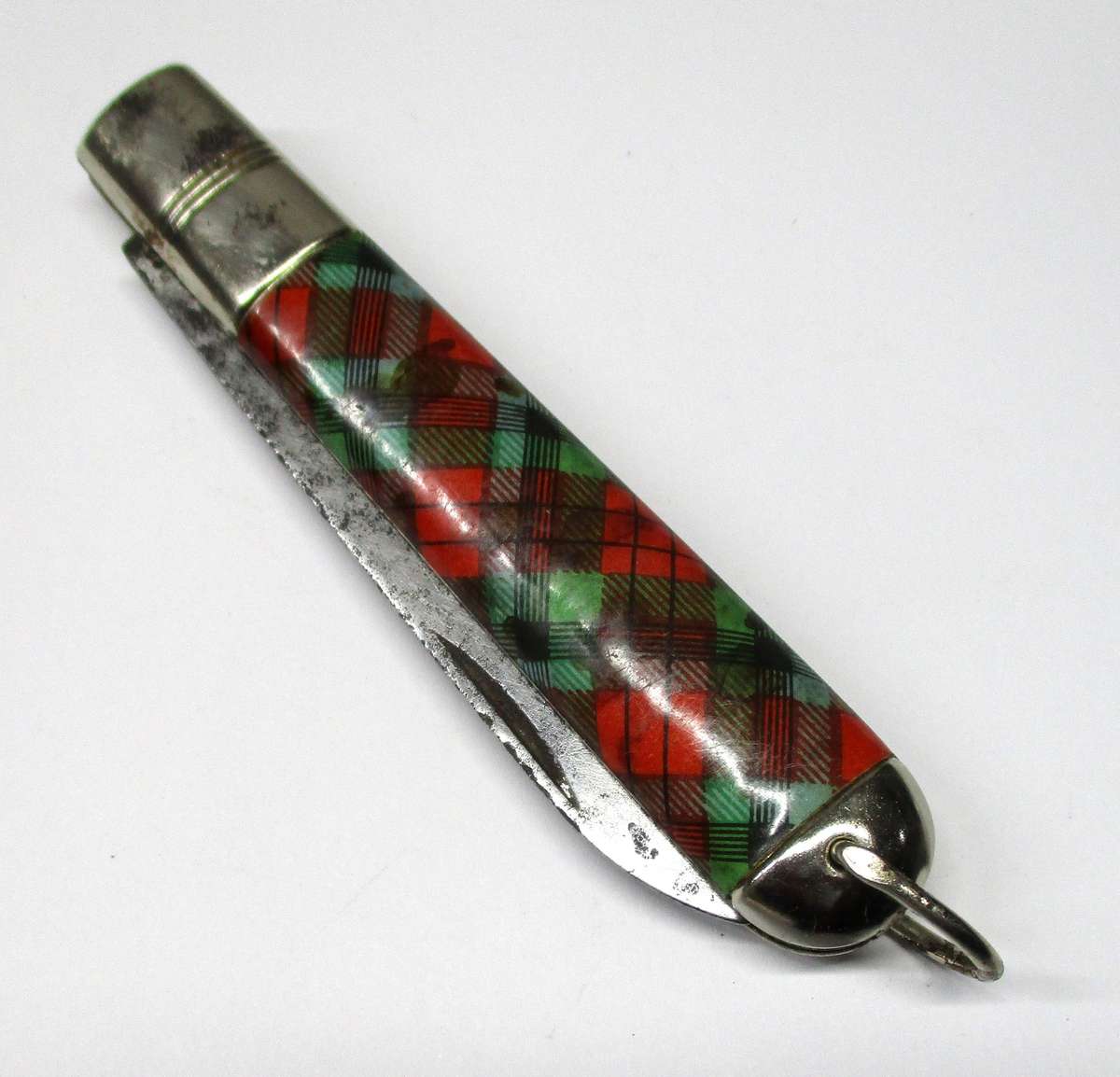 Vintage Tartan Richards (Lamp post) Pocket knife Made in Sheffield, England