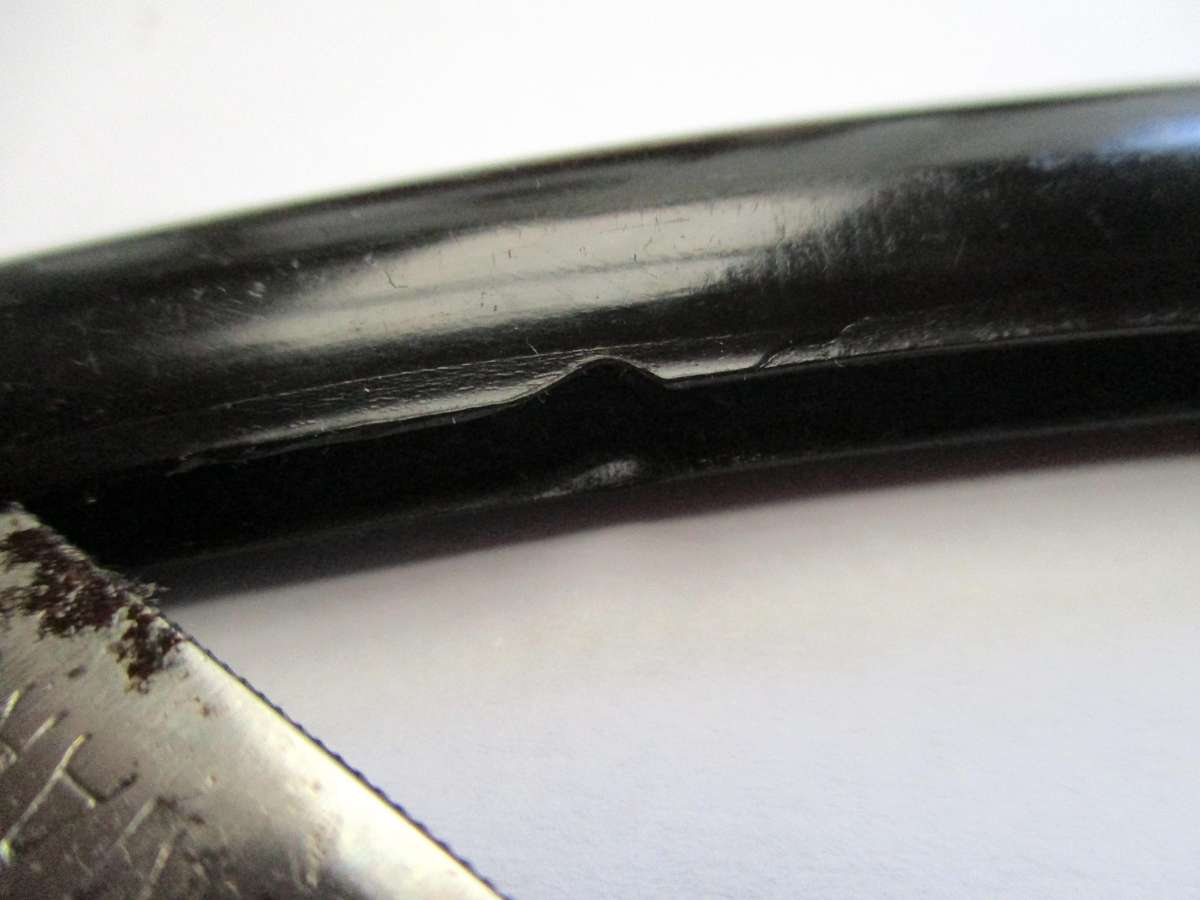 Vintage Bismark Cut throat razor / straight razor