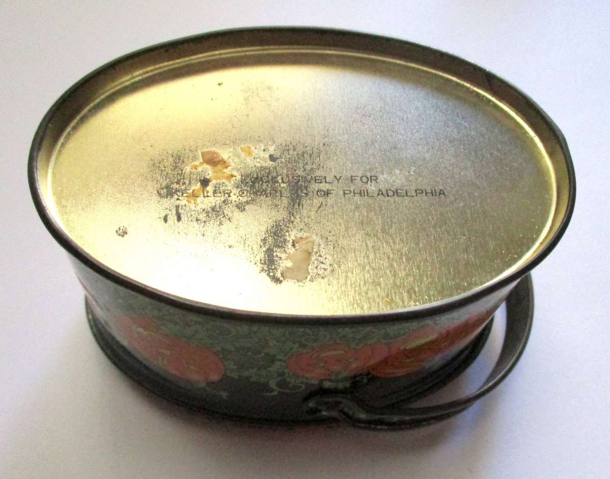 American Halloween Candy Tin / Basket