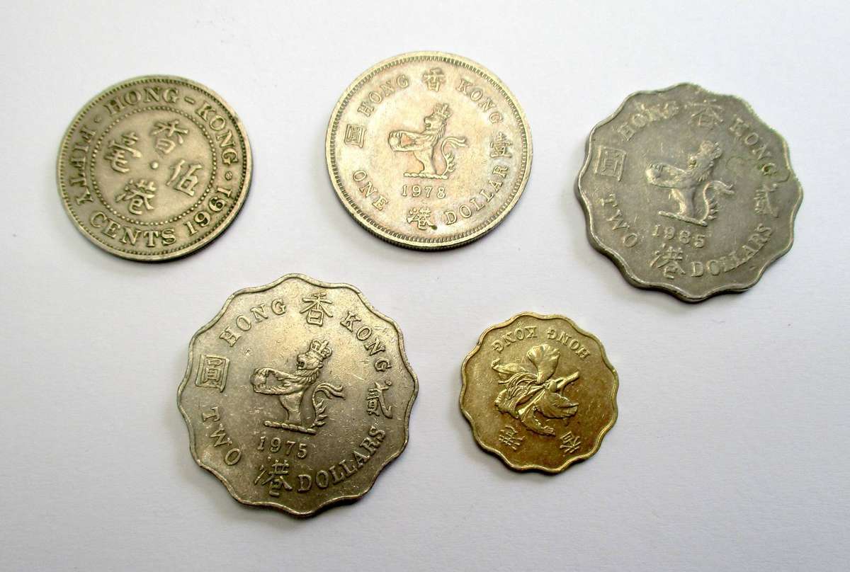 Lot - Hong Kong coins - Elizabeth 2nd