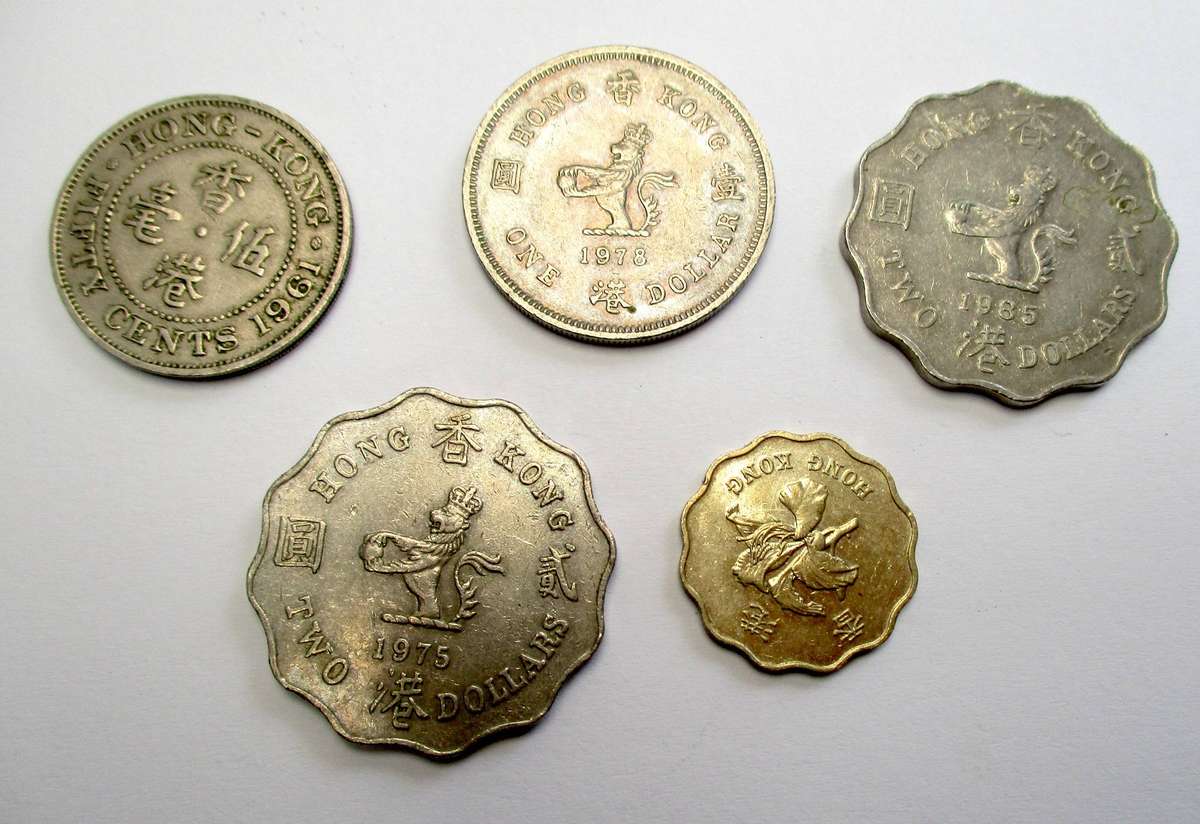 Lot - Hong Kong coins - Elizabeth 2nd