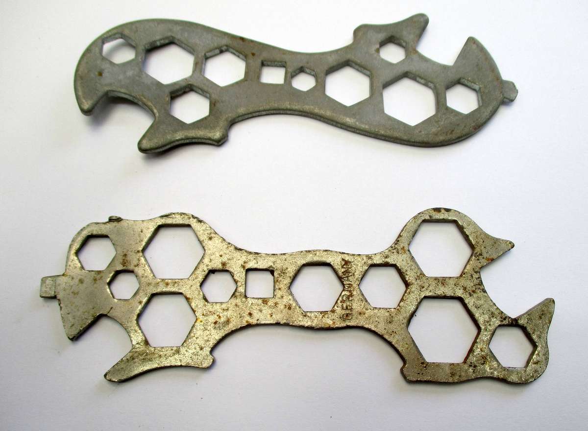 A Pair of Vintage Bicycle Spanners - One made in Germany