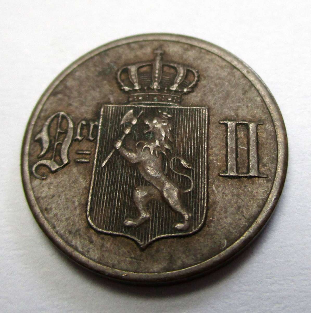 1 Ore Norway - 1899 - Osacr II