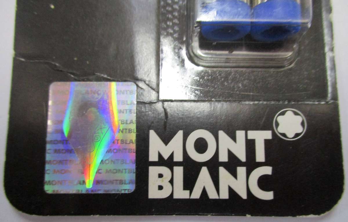 Mont Blanc Rollerball Refills - Blue Medium Point - For Meisterstruck LeGrand