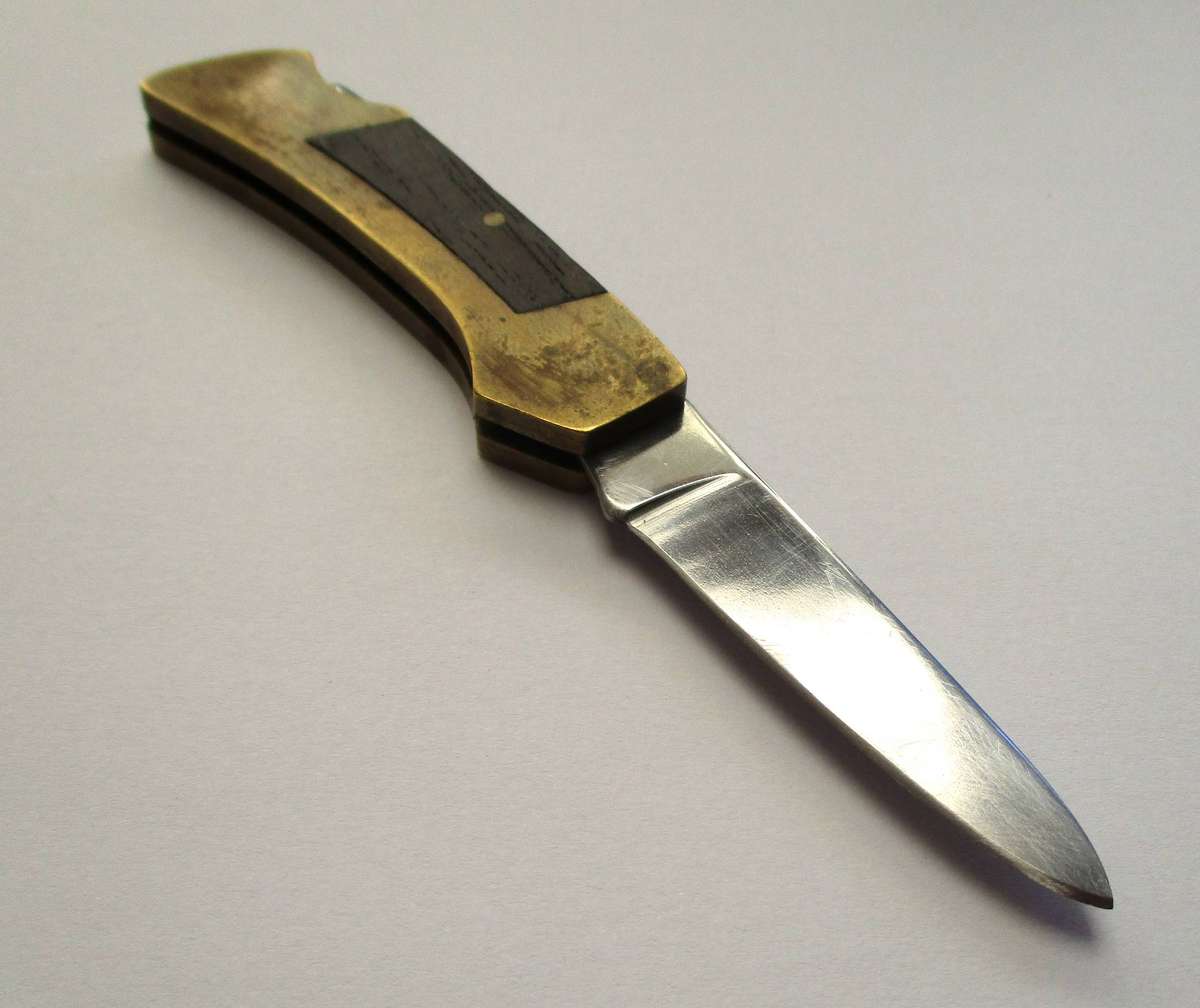 Vintage Folding Knife - Japan made, P mark.