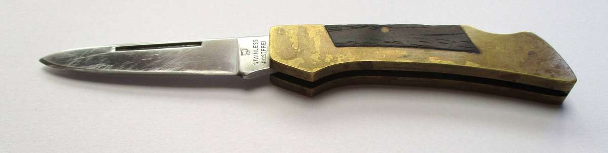 Vintage Folding Knife - Japan made, P mark.
