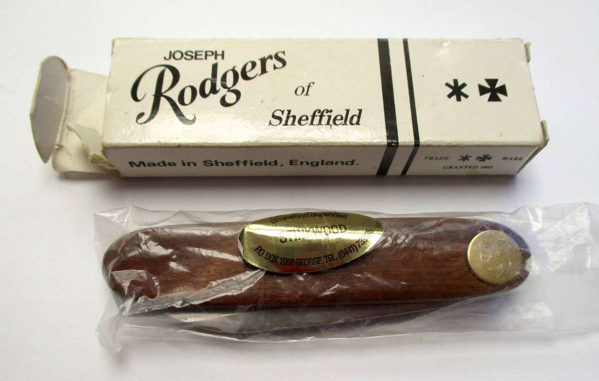 Joseph Rodgers Folding knife / pocket knife - Stinkwood