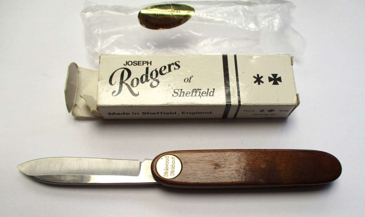 Joseph Rodgers Folding knife / pocket knife - Stinkwood