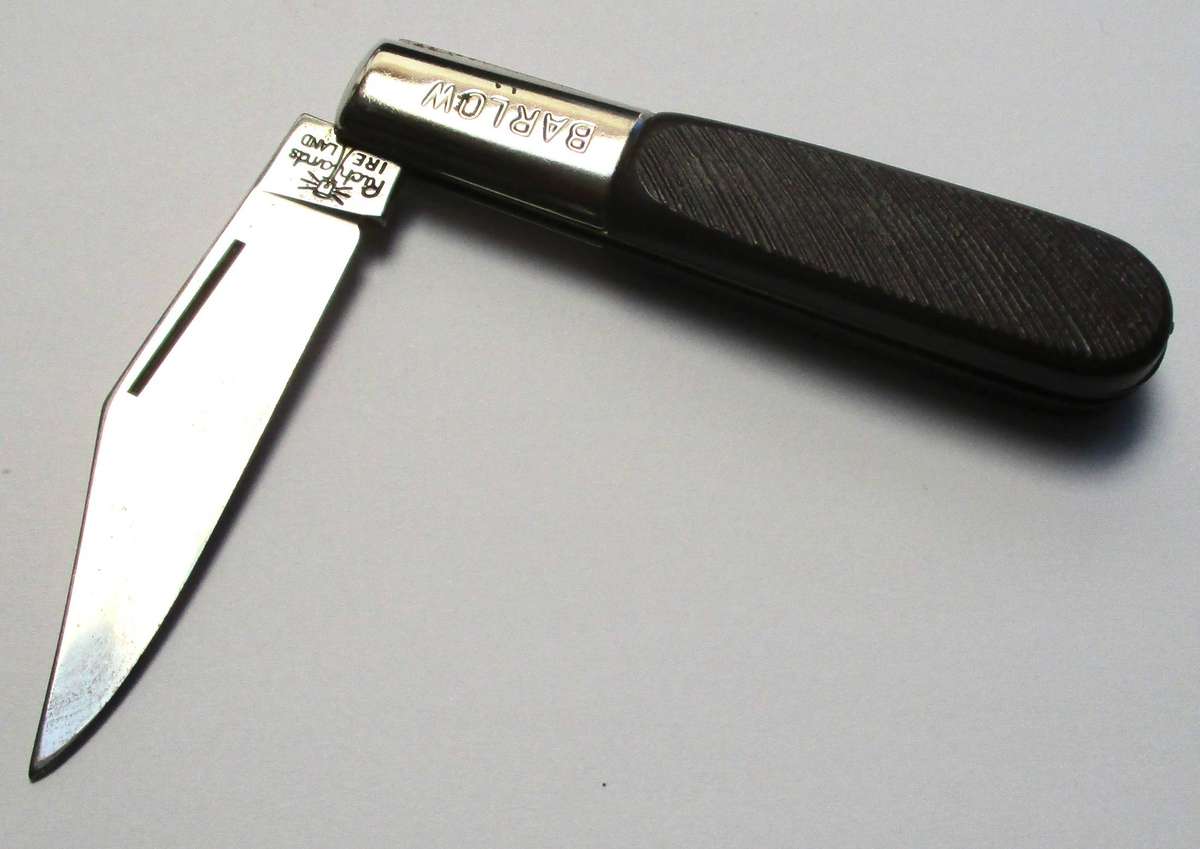 Vintage Richards /Lamp Post Barlow Folding Knife / Pocket knife - Ireland
