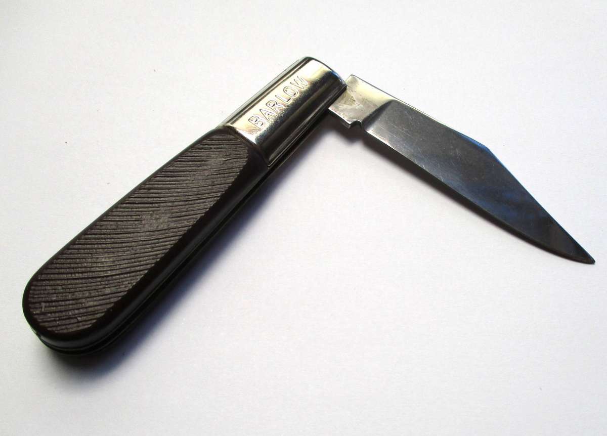 Vintage Richards /Lamp Post Barlow Folding Knife / Pocket knife - Ireland