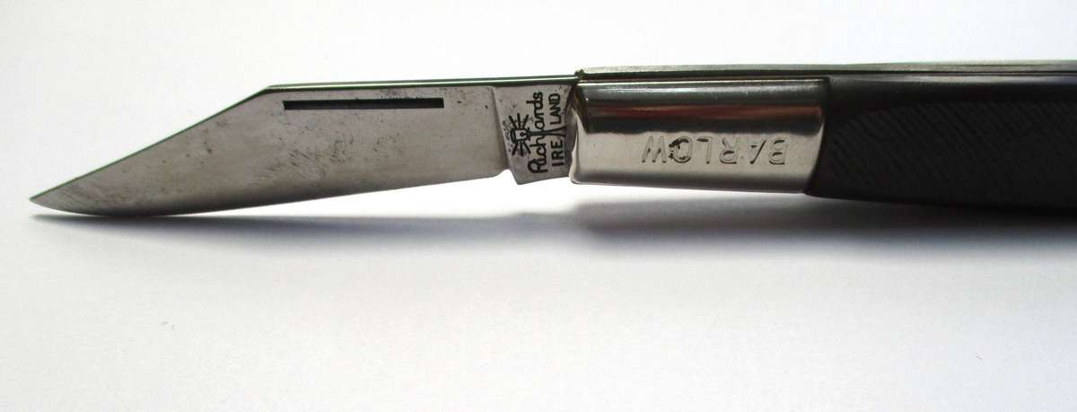 Vintage Richards /Lamp Post Barlow Folding Knife / Pocket knife - Ireland