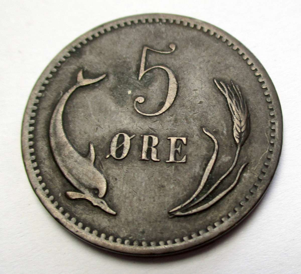 Denmark 5 Ore - 1898 Christian IX