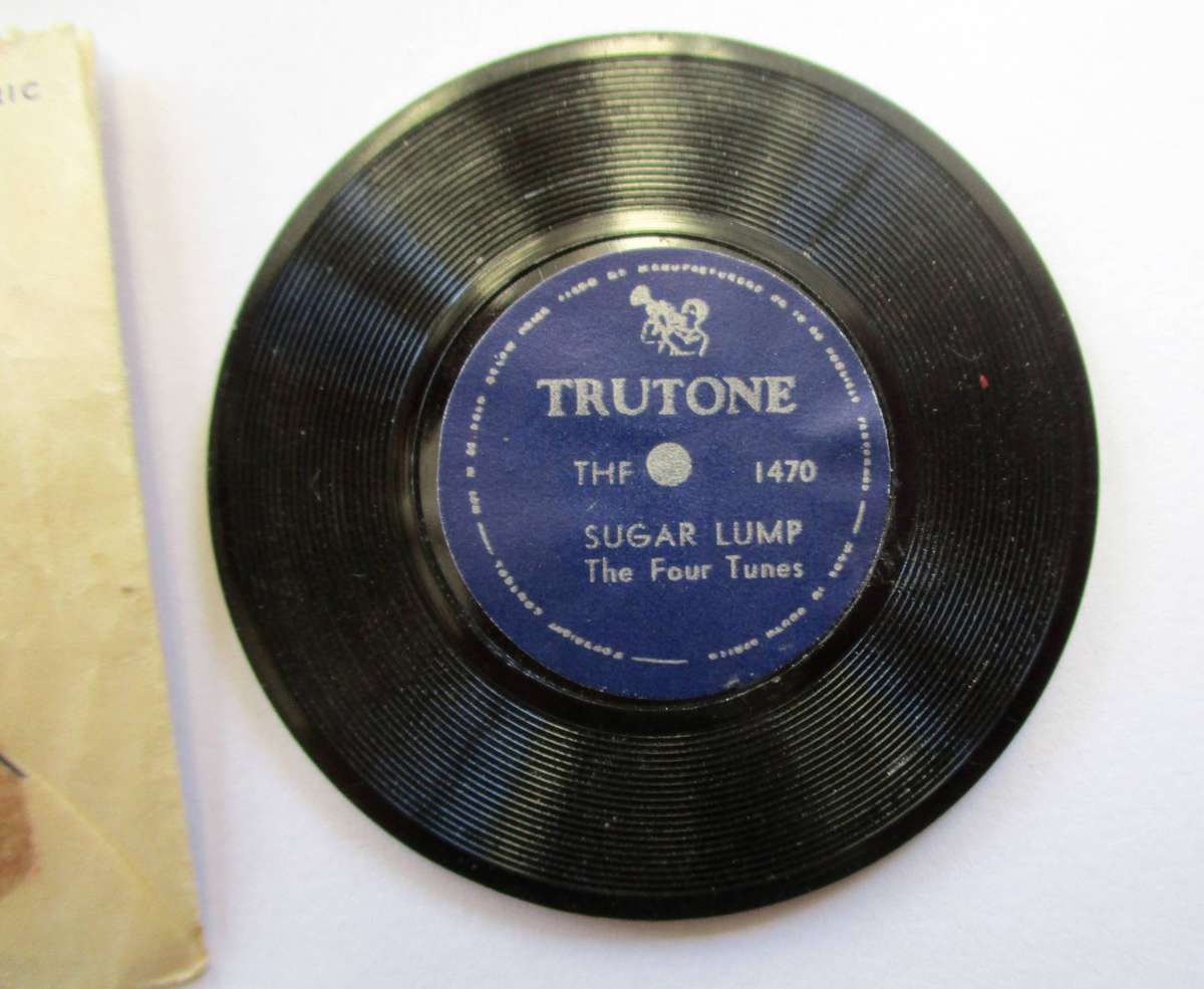 Miniature vintage non - playing record / LP - Promotional TruTone