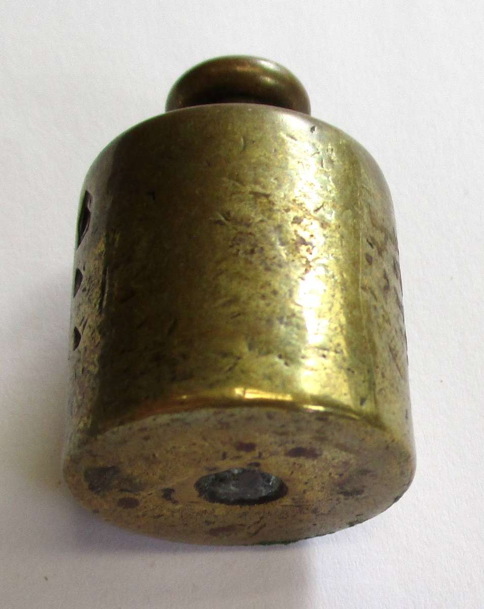 Antique / vintage brass weight - 1 Hektog / 100 g