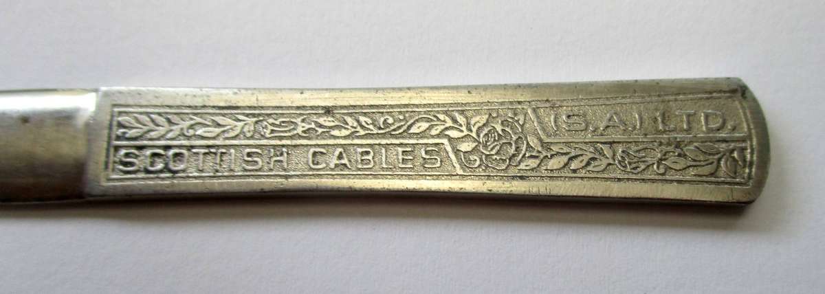 Vintage Letter Opener - Scottish Cables (S.A. L.T.D) Small metal