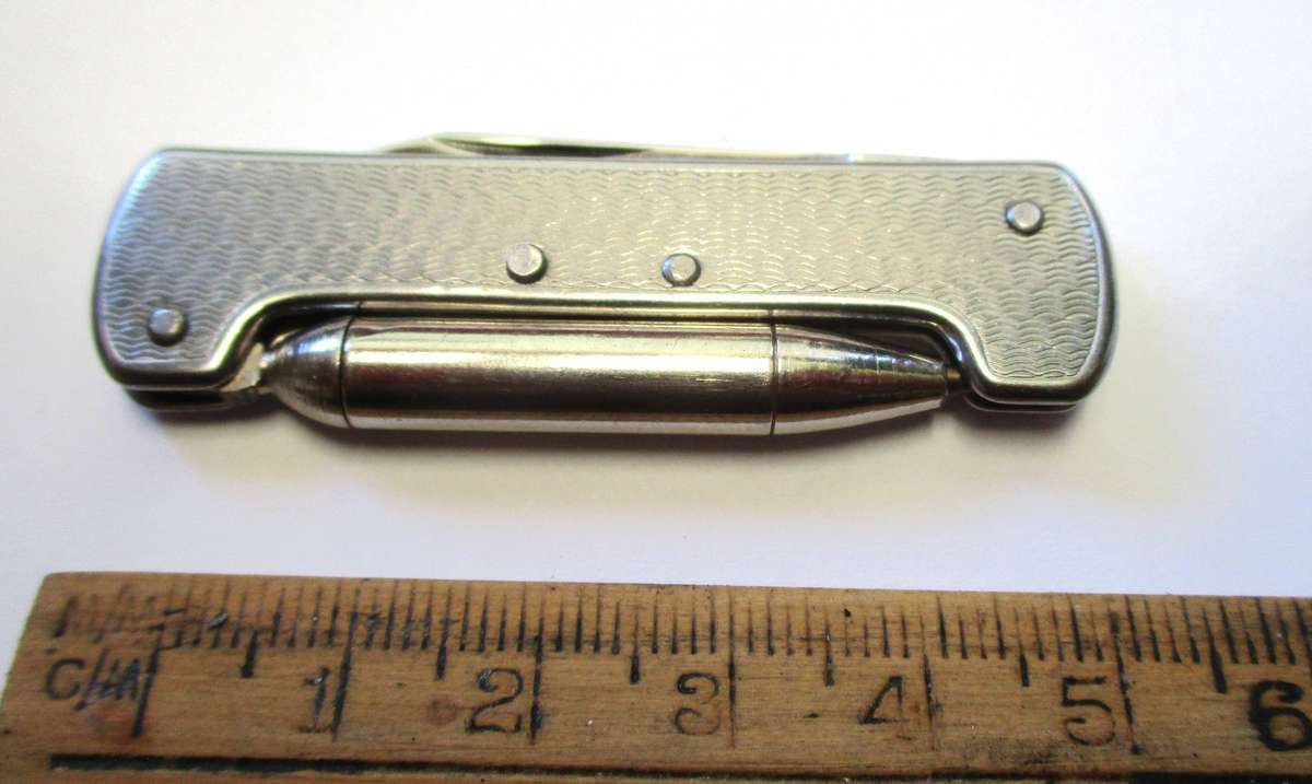 Vintage Richards (Lamp Post) pocket knife with pen - Sheffield, England