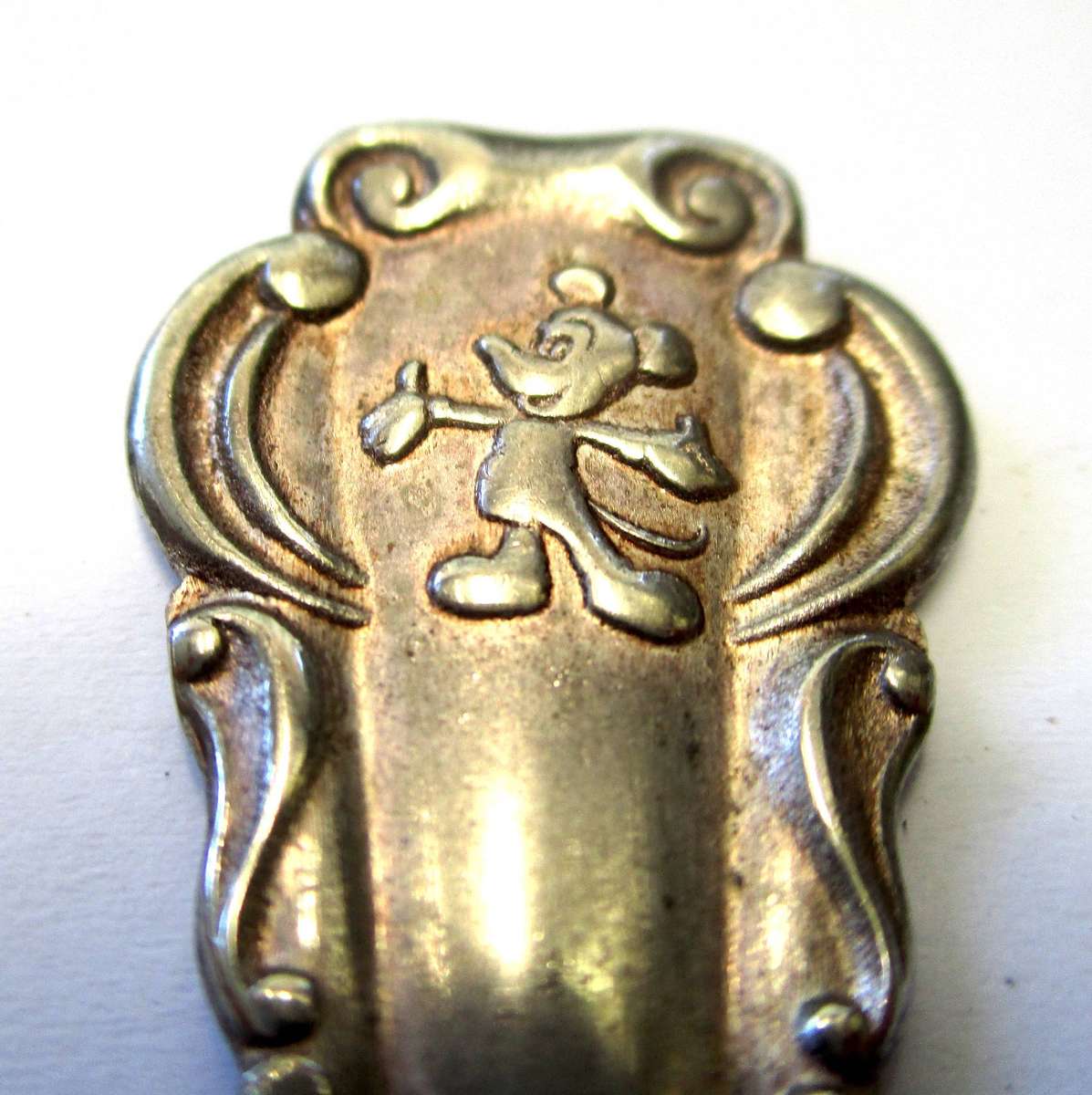 Disney Mickey Mouse Tea Spoon  - Silver Plated