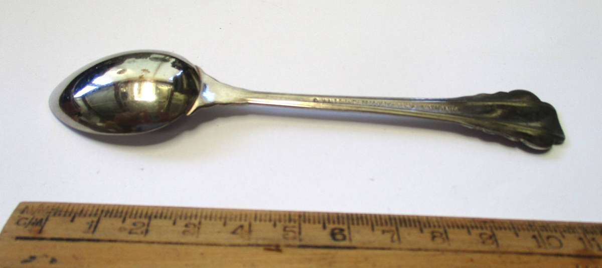Disney Mickey Mouse Tea Spoon  - Silver Plated