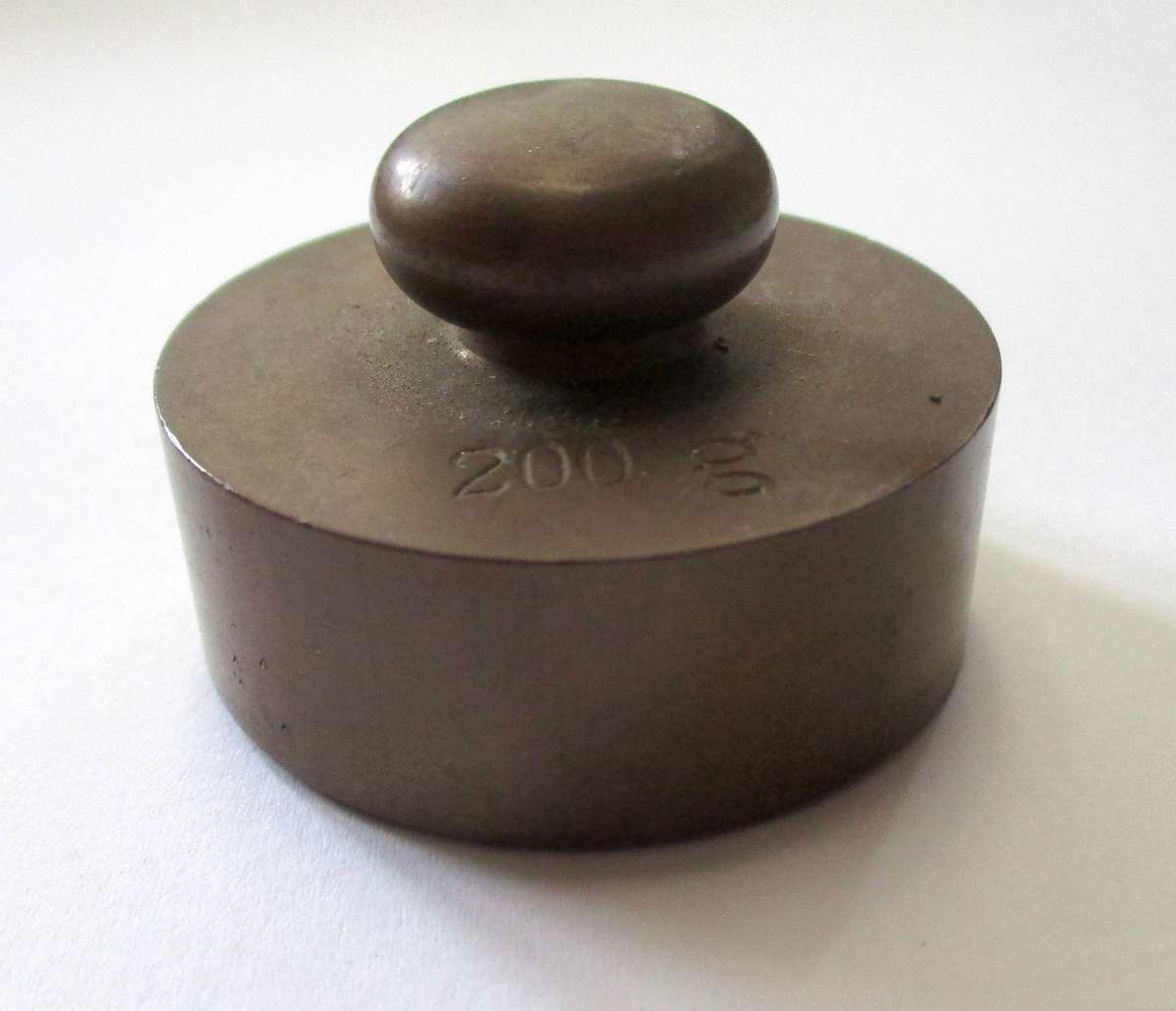 Antique / Vintage 200g Brass Weight