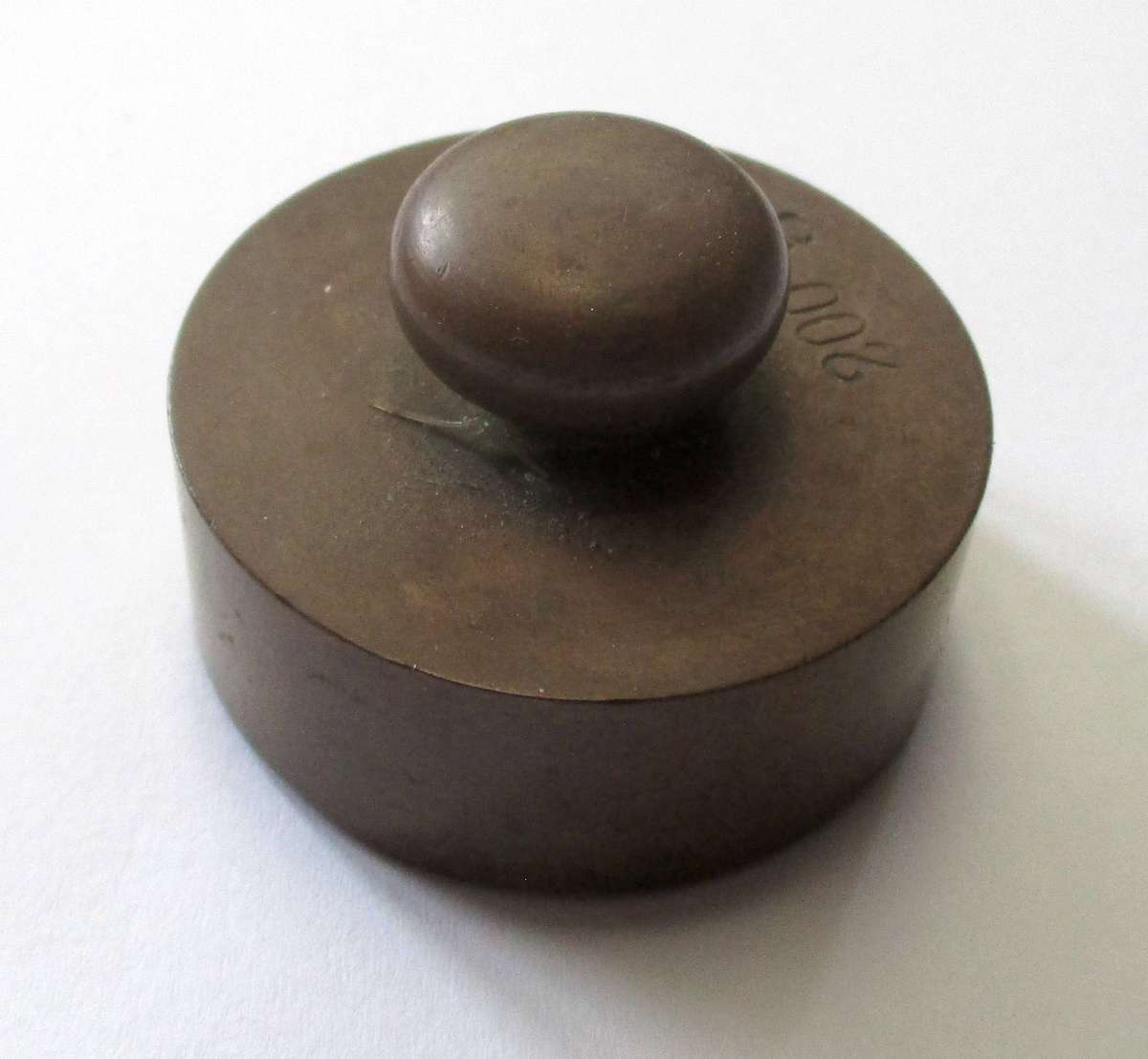 Antique / Vintage 200g Brass Weight