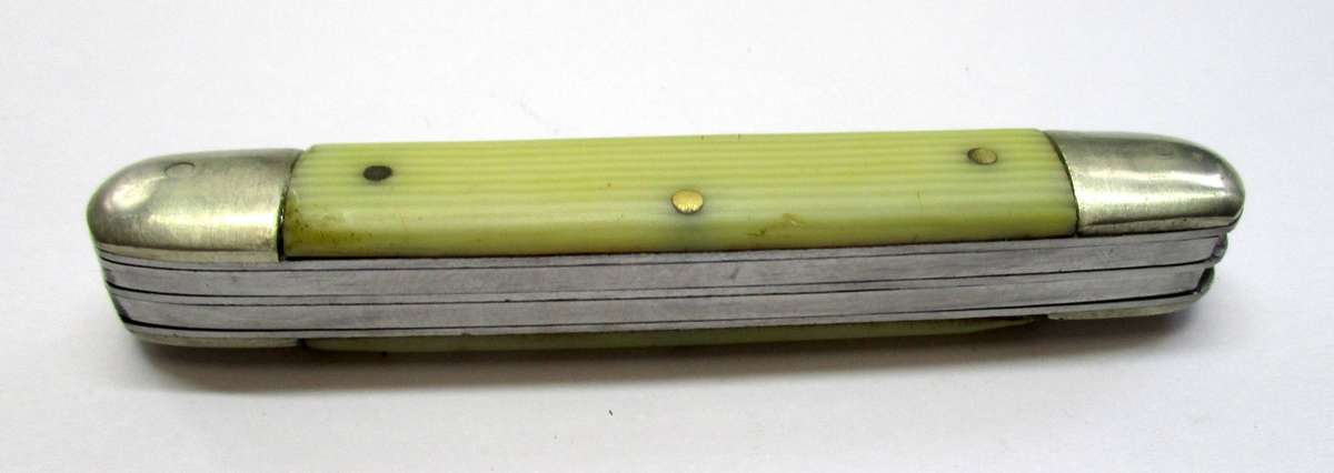 Vintage Pocket knife - Unmarked - stainless steel - 2 blades