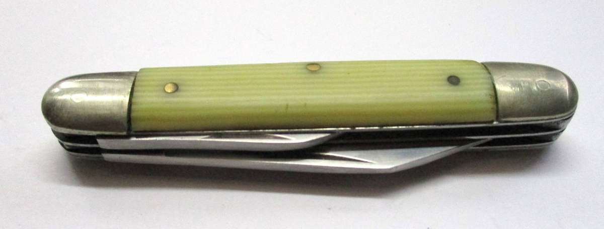 Vintage Pocket knife - Unmarked - stainless steel - 2 blades