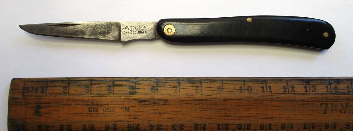 Vintage Puma Folding Knife - Puma Stahl - made in Solingen, Germany