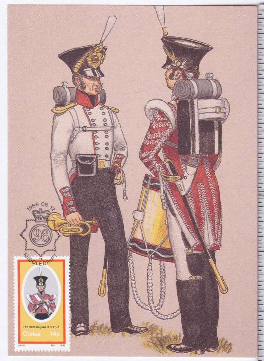 Post card / Maxi card - Military Uniforms - 1986 #2