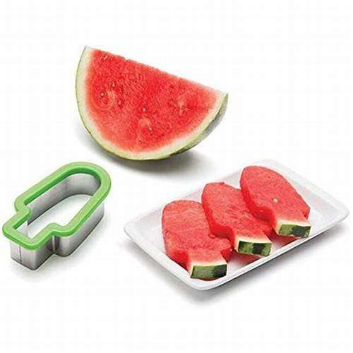 Ice Cream Shape Watermelon Slicer Melon Cutter Mold Tool