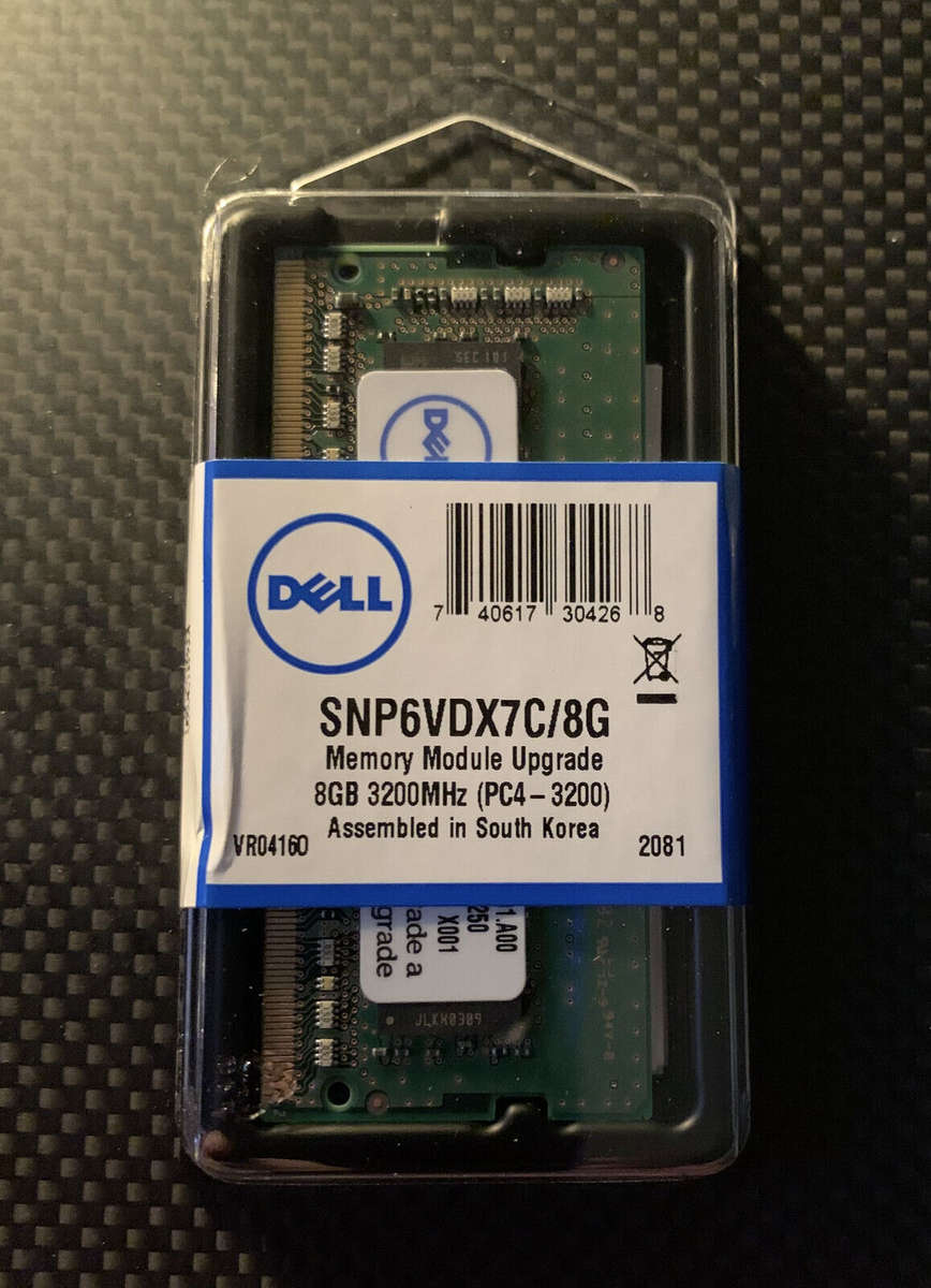 *BRAND NEW and SEALED* DELL 8gb DDR4 3200mhz Laptop Ram (So-dimm)