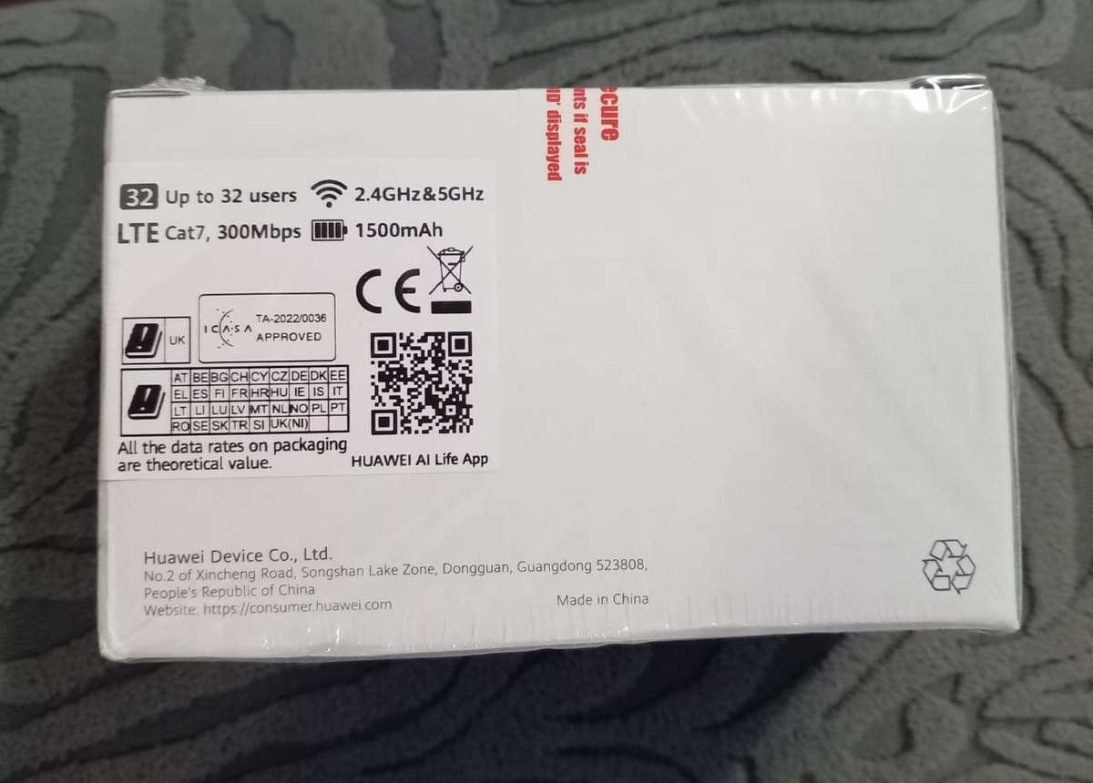 Huawei Mobile WIFI e5783-230a router