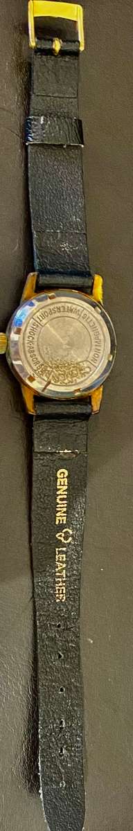 Cyma Watersport vintage gold plated hand wind-up watch with original box