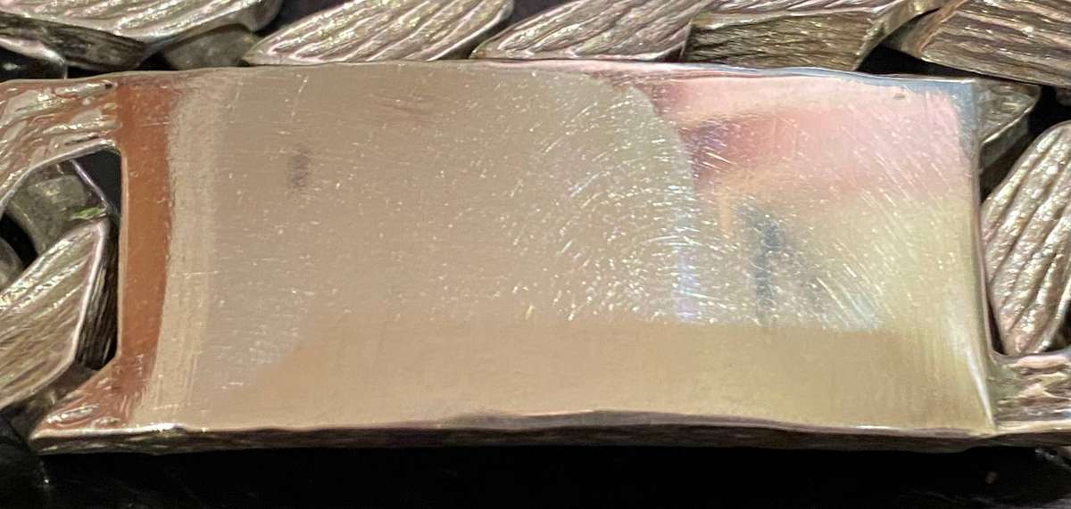 Solid Very heavy and chunky sterling (925) silver bracelet-Zeeta