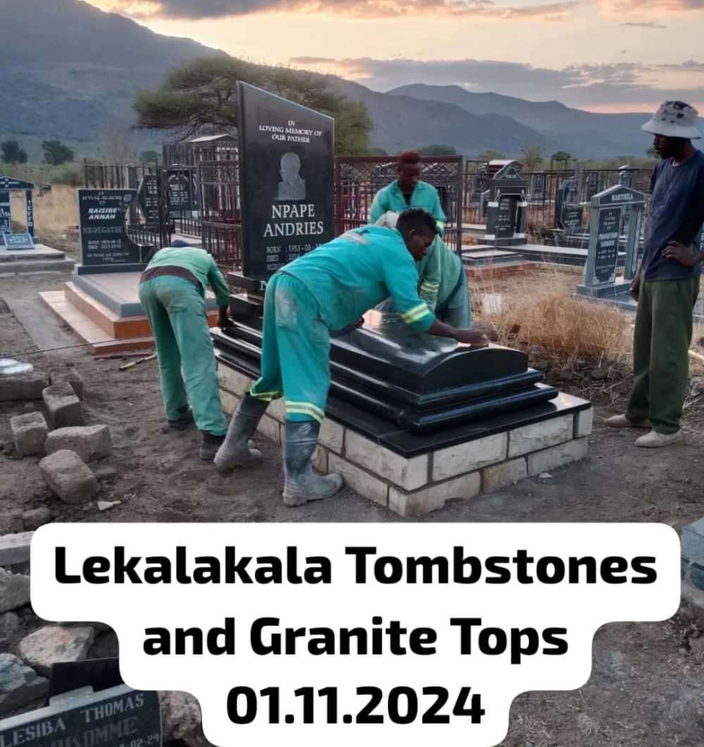 Tombstones and Granite Tops