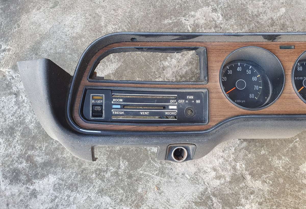 1976 Dodge Colt - 2 Door GT Coupe - Dash - Instrument Cluster
