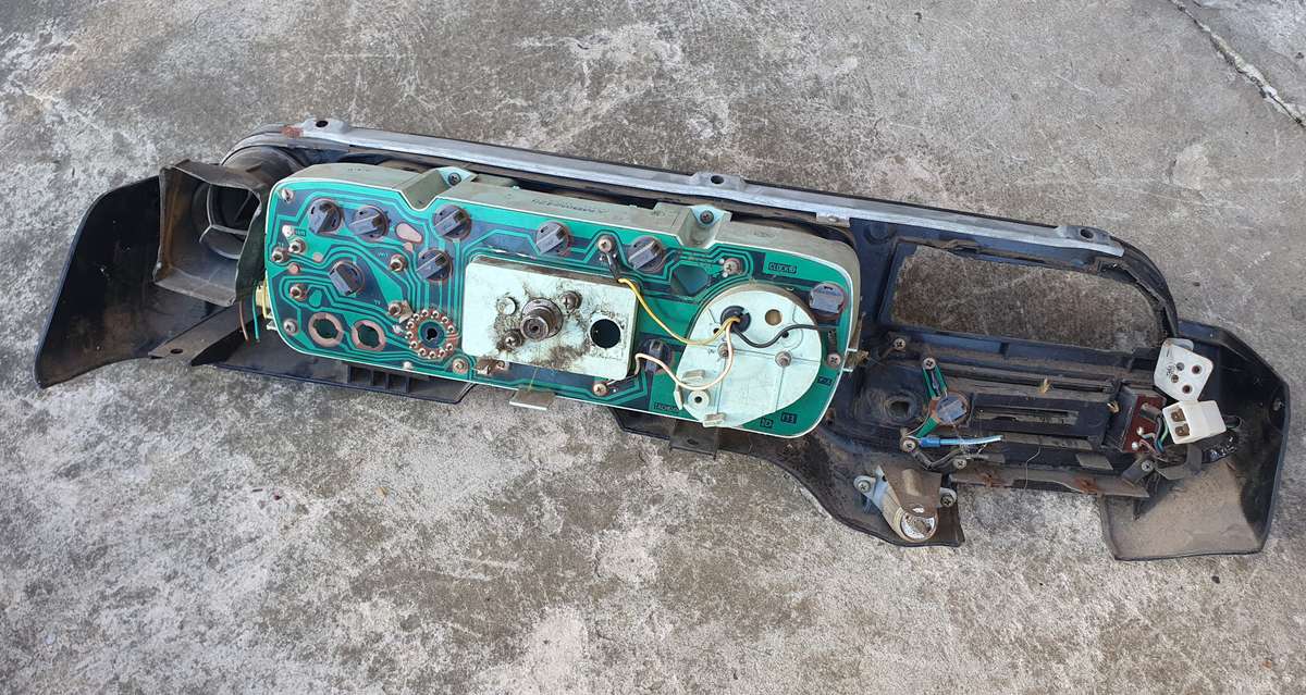 1976 Dodge Colt - 2 Door GT Coupe - Dash - Instrument Cluster