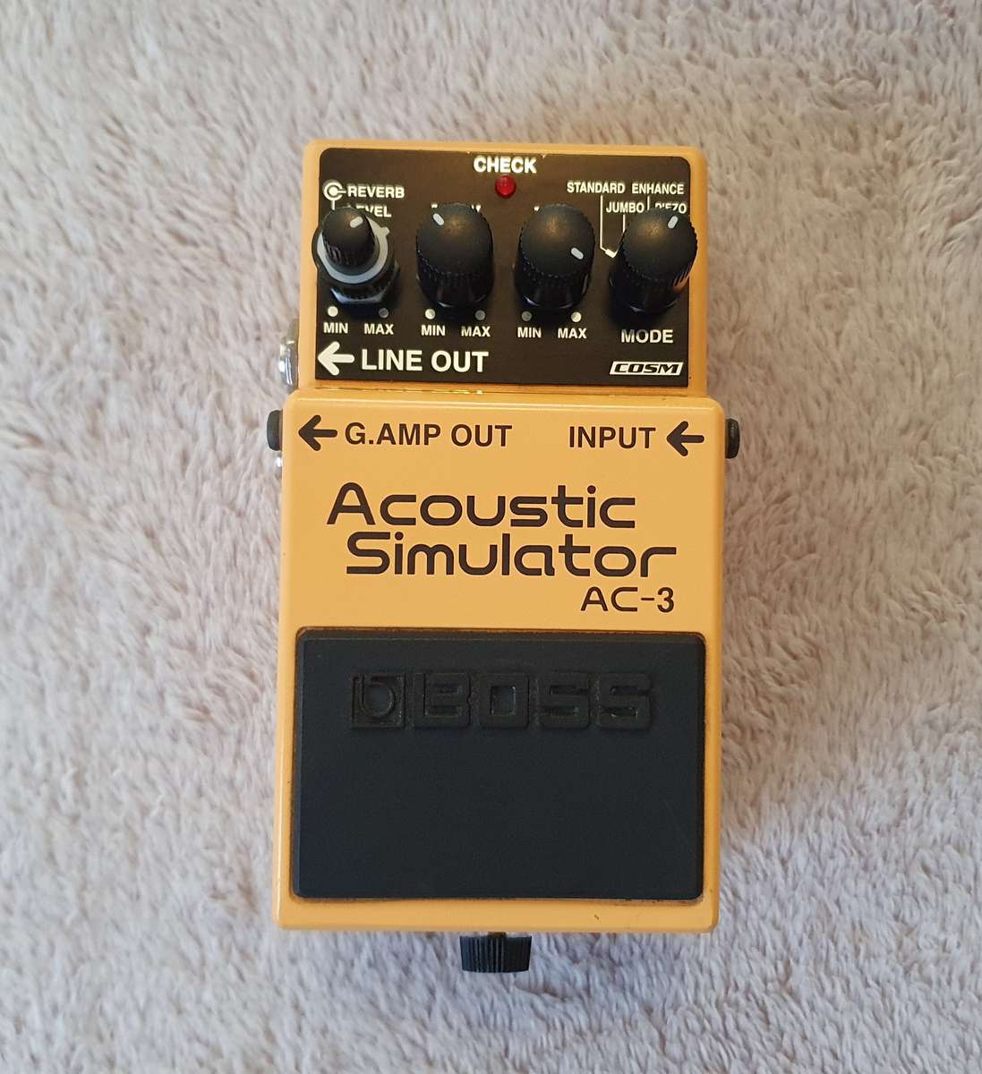 Boss AC-3 Acoustic Simulator Guitar Pedal